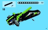 Notice / Instructions de Montage - LEGO - Technic - 42021 - La moto des neiges: Page 27