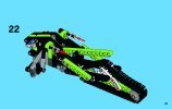 Notice / Instructions de Montage - LEGO - Technic - 42021 - La moto des neiges: Page 31