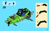 Notice / Instructions de Montage - LEGO - Technic - 42027 - Le buggy du désert: Page 39