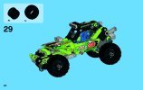 Notice / Instructions de Montage - LEGO - Technic - 42027 - Le buggy du désert: Page 40