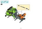 Notice / Instructions de Montage - LEGO - Technic - 42027 - Le buggy du désert: Page 61