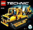 Notice / Instructions de Montage - LEGO - Technic - 42028 - Le bulldozer: Page 1