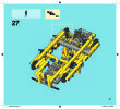 Notice / Instructions de Montage - LEGO - Technic - 42028 - Le bulldozer: Page 47