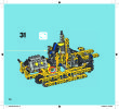 Notice / Instructions de Montage - LEGO - Technic - 42028 - Le bulldozer: Page 54