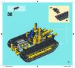 Notice / Instructions de Montage - LEGO - Technic - 42028 - Le bulldozer: Page 55