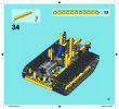 Notice / Instructions de Montage - LEGO - Technic - 42028 - Le bulldozer: Page 57