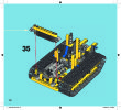 Notice / Instructions de Montage - LEGO - Technic - 42028 - Le bulldozer: Page 60