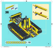 Notice / Instructions de Montage - LEGO - Technic - 42028 - Le bulldozer: Page 61