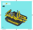 Notice / Instructions de Montage - LEGO - Technic - 42028 - Le bulldozer: Page 68