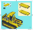 Notice / Instructions de Montage - LEGO - Technic - 42028 - Le bulldozer: Page 71