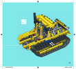 Notice / Instructions de Montage - LEGO - Technic - 42028 - Le bulldozer: Page 73