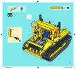 Notice / Instructions de Montage - LEGO - Technic - 42028 - Le bulldozer: Page 7