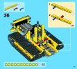 Notice / Instructions de Montage - LEGO - Technic - 42028 - Le bulldozer: Page 61