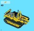 Notice / Instructions de Montage - LEGO - Technic - 42028 - Le bulldozer: Page 68