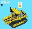 Notice / Instructions de Montage - LEGO - Technic - 42028 - Le bulldozer: Page 74