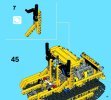 Notice / Instructions de Montage - LEGO - Technic - 42028 - Le bulldozer: Page 77