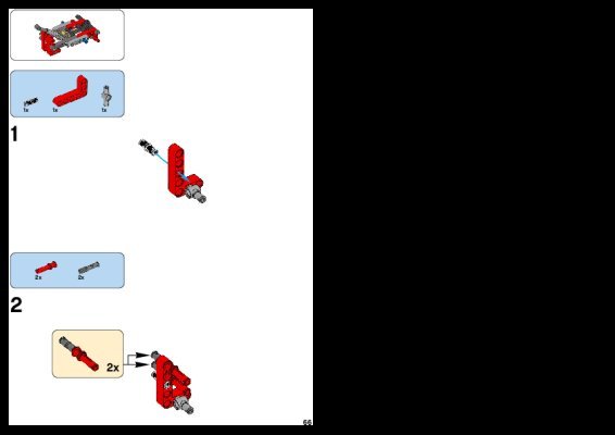 Notice / Instructions de Montage - LEGO - Technic - 42029 - Le Pick up customisé: Page 1