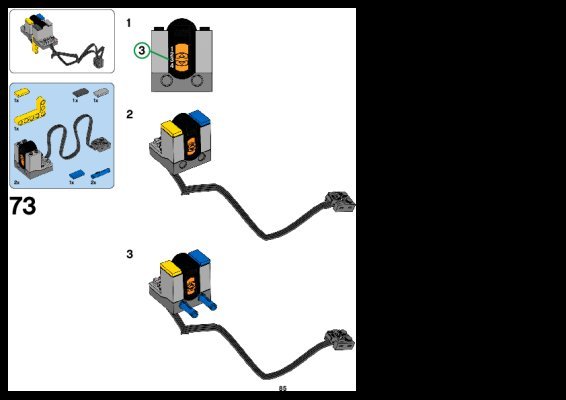 Notice / Instructions de Montage - LEGO - Technic - 42030 - La chargeuse sur pneus télécommandée VOLVO L350F: Page 1