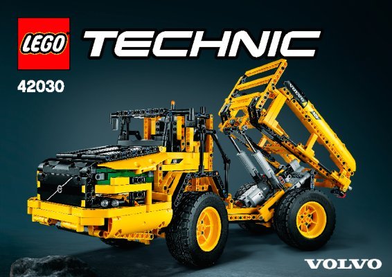 Notice / Instructions de Montage - LEGO - Technic - 42030 - La chargeuse sur pneus télécommandée VOLVO L350F: Page 1