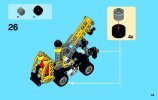 Notice / Instructions de Montage - LEGO - Technic - 42031 - Le camion nacelle: Page 33