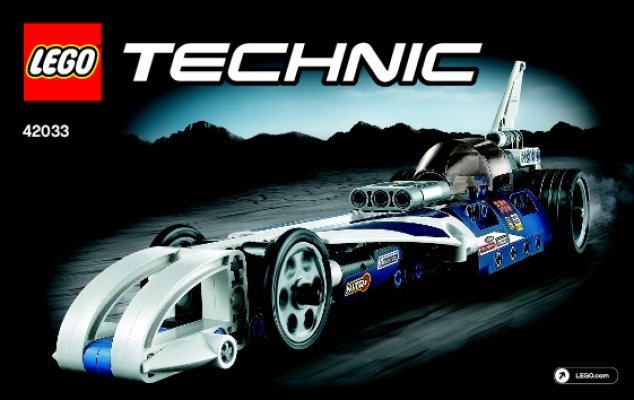 Notice / Instructions de Montage - LEGO - Technic - 42033 - Le bolide imbattable: Page 1