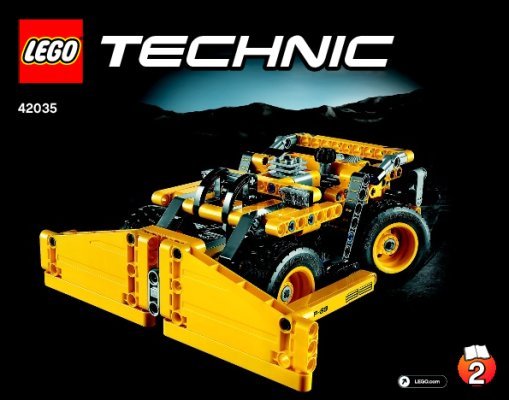 Notice / Instructions de Montage - LEGO - Technic - 42035 - Le camion de la mine: Page 1