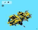 Notice / Instructions de Montage - LEGO - Technic - 42035 - Le camion de la mine: Page 53