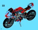 Notice / Instructions de Montage - LEGO - 42036 - La moto urbaine: Page 62