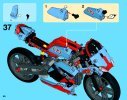 Notice / Instructions de Montage - LEGO - 42036 - La moto urbaine: Page 68