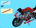 Notice / Instructions de Montage - LEGO - 42036 - La moto urbaine: Page 72