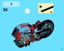 Notice / Instructions de Montage - LEGO - 42036 - La moto urbaine: Page 49