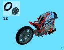 Notice / Instructions de Montage - LEGO - 42036 - La moto urbaine: Page 47