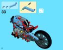 Notice / Instructions de Montage - LEGO - 42036 - La moto urbaine: Page 48