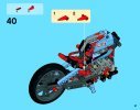 Notice / Instructions de Montage - LEGO - 42036 - La moto urbaine: Page 57