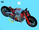 Notice / Instructions de Montage - LEGO - 42036 - La moto urbaine: Page 72