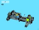 Notice / Instructions de Montage - LEGO - Technic - 42037 - Le bolide tout-terrain: Page 47