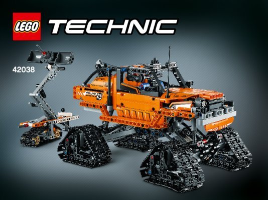 Notice / Instructions de Montage - LEGO - Technic - 42038 - Le véhicule arctique: Page 1