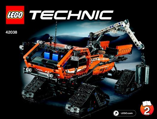 Notice / Instructions de Montage - LEGO - Technic - 42038 - Le véhicule arctique: Page 1