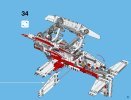 Notice / Instructions de Montage - LEGO - Technic - 42040 - L'avion des pompiers: Page 95