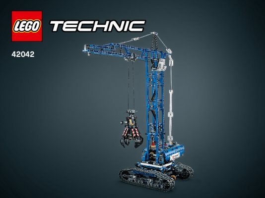 Notice / Instructions de Montage - LEGO - Technic - 42042 - La grue sur chenilles: Page 1