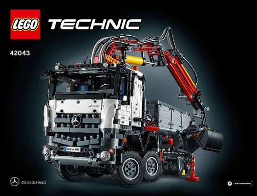 Notice / Instructions de Montage - LEGO - Technic - 42043 - Mercedes-Benz Arocs 3245: Page 1