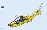 Notice / Instructions de Montage - LEGO - Technic - 42044 - L'avion de chasse acrobatique: Page 34