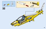 Notice / Instructions de Montage - LEGO - Technic - 42044 - L'avion de chasse acrobatique: Page 35