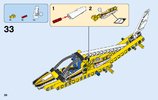 Notice / Instructions de Montage - LEGO - Technic - 42044 - L'avion de chasse acrobatique: Page 36