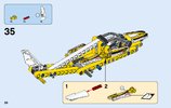 Notice / Instructions de Montage - LEGO - Technic - 42044 - L'avion de chasse acrobatique: Page 38