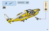 Notice / Instructions de Montage - LEGO - Technic - 42044 - L'avion de chasse acrobatique: Page 39