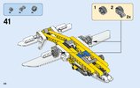 Notice / Instructions de Montage - LEGO - Technic - 42044 - L'avion de chasse acrobatique: Page 44