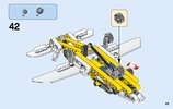 Notice / Instructions de Montage - LEGO - Technic - 42044 - L'avion de chasse acrobatique: Page 45