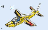 Notice / Instructions de Montage - LEGO - Technic - 42044 - L'avion de chasse acrobatique: Page 46