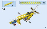 Notice / Instructions de Montage - LEGO - Technic - 42044 - L'avion de chasse acrobatique: Page 19